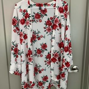 Floral kimono